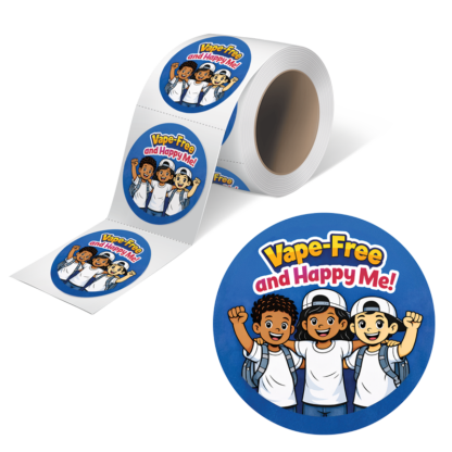 Vaping Prevention Stickers for Kids