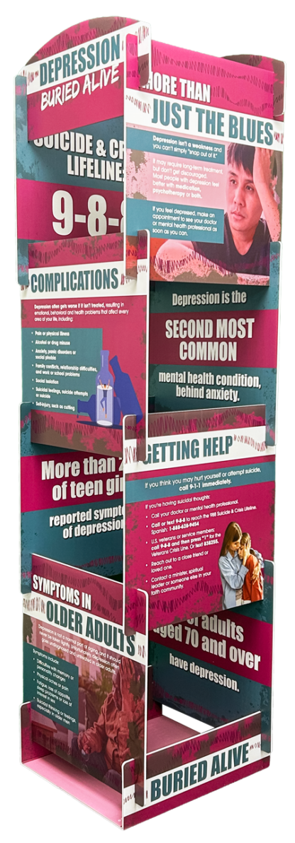 Depression Awareness Tabletop Tower