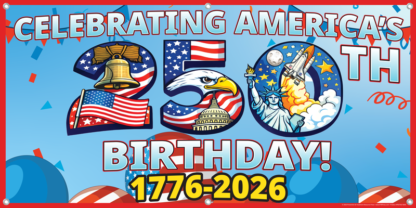 Celebrate America 250 Banner