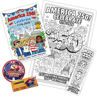 Celebrate America 250 Activity Kit for Kids