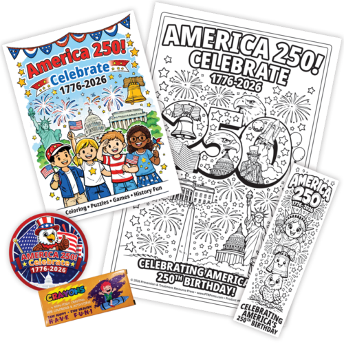 Celebrate America 250 Activity Kit for Kids