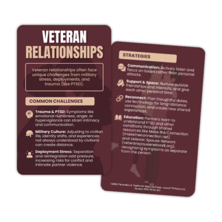 Veteran Relationships Wallet Card