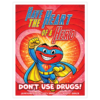 Kids Have the Heart of a Hero Drug Free Activity Sheet for Red Ribbon Week