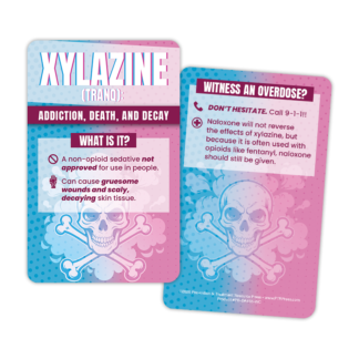 Xylazine (Tranq) Wallet Card