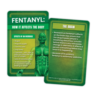 Fentanyl: How it Affects the Body Wallet Card
