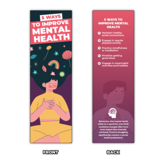 5 Ways to Improve Mental Health Bookmark