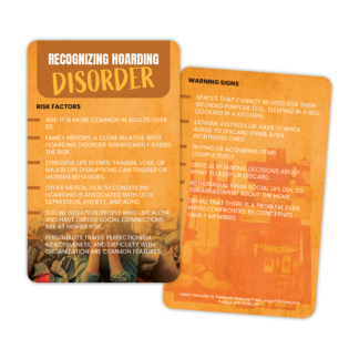 Recognizing Hoarding Disorder Wallet Card