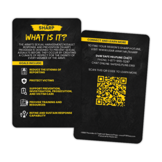 SHARP Wallet Card